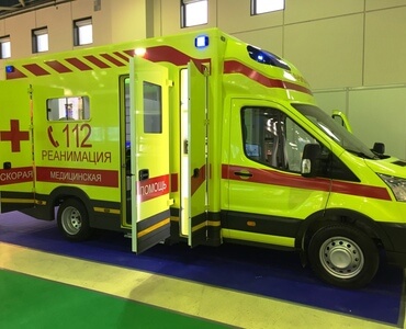 Реанимационный автомобиль скорой медицинской помощи